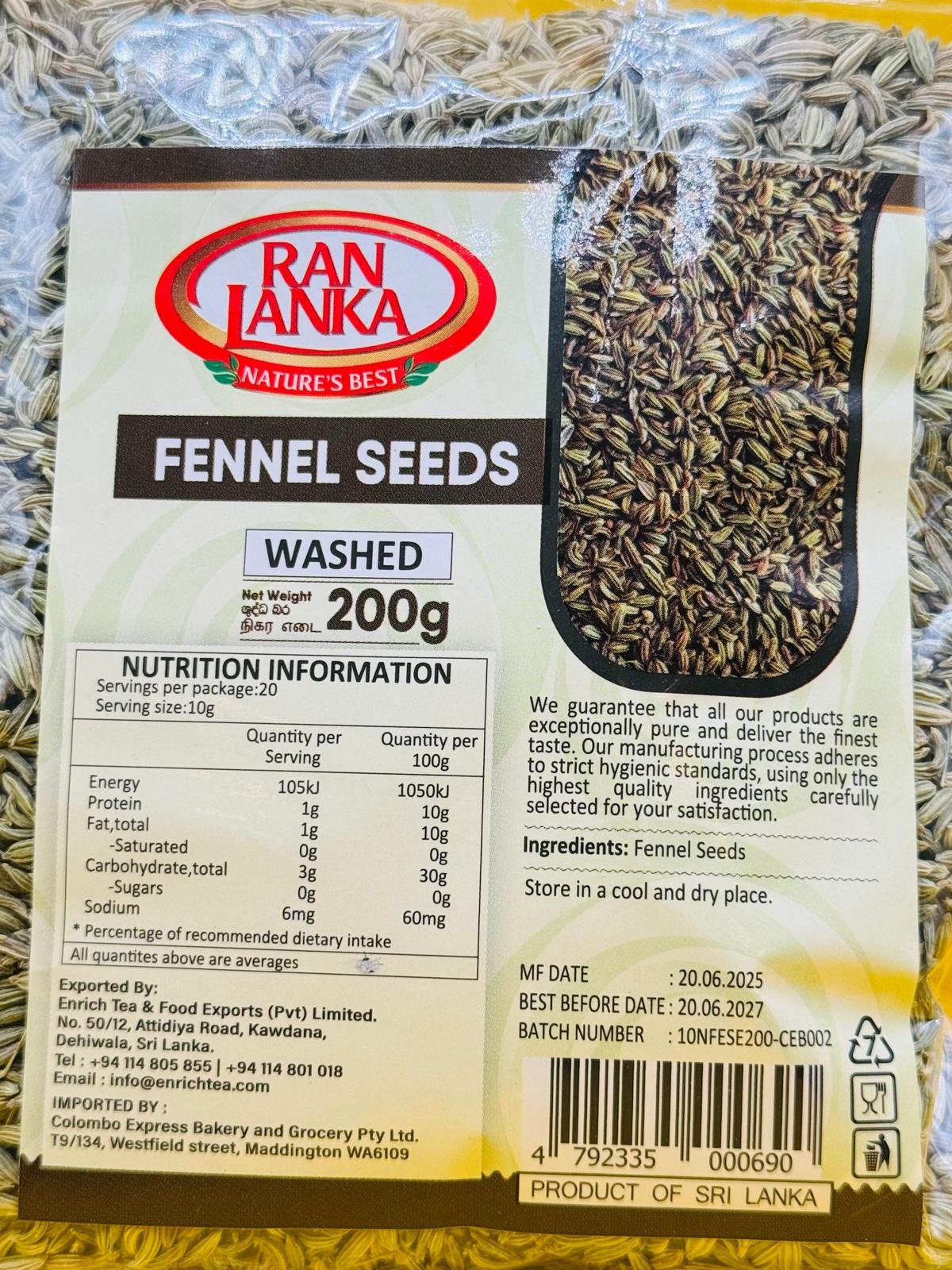 FENNEL SEEDS